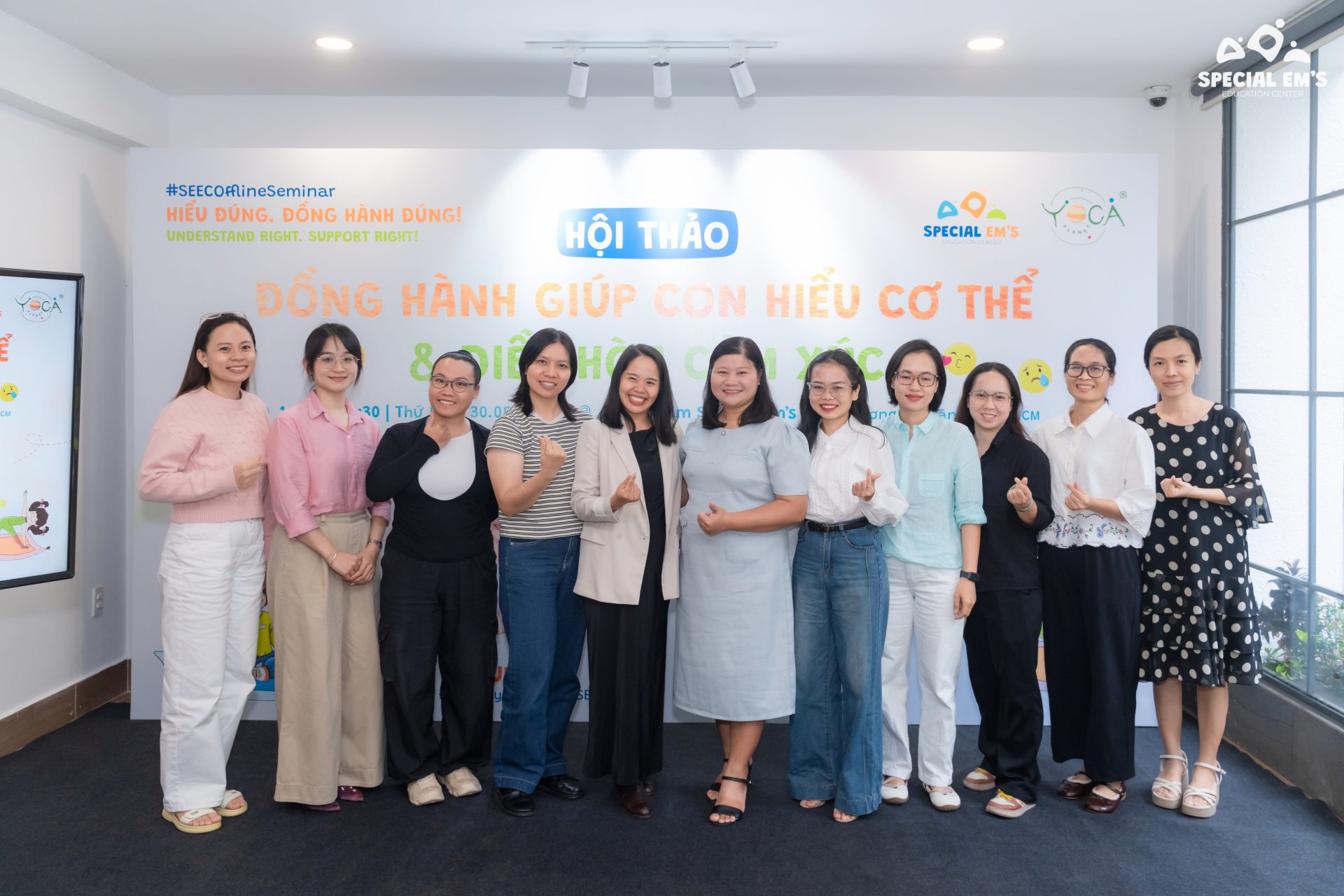 Cùng nhìn lại những khoảnh khắc thú vị tại Hội thảo “Đồng hành giúp con hiểu cơ thể & Điều hòa cảm xúc”.